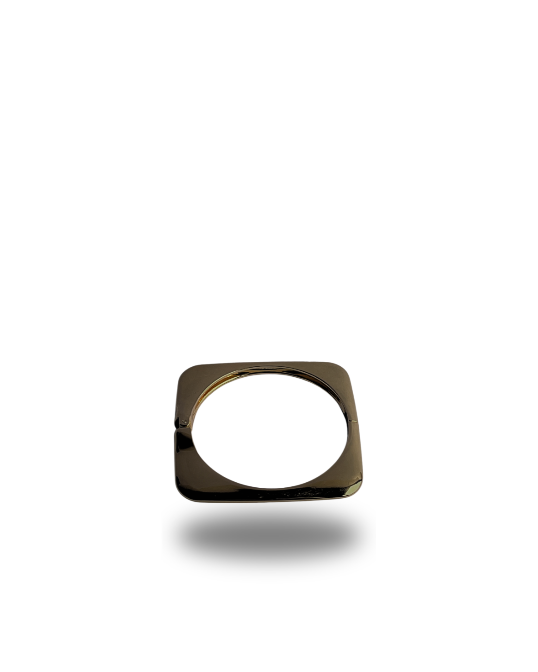 Gold chunky bangle