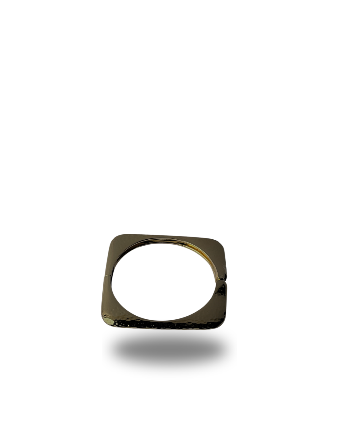 Gold chunky bangle