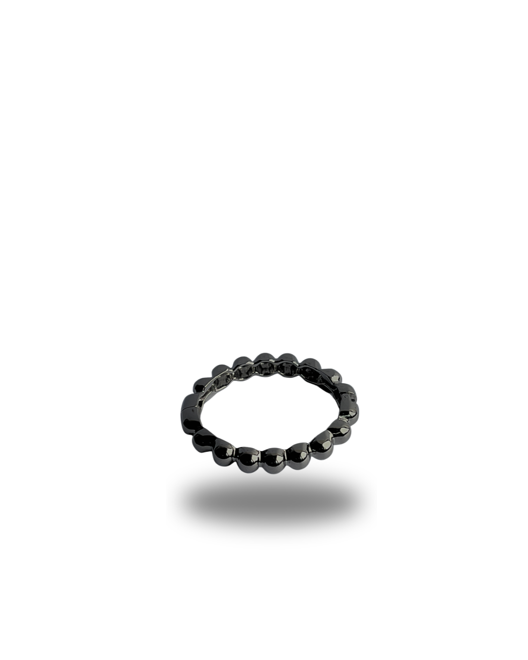 Silver chunky bangle