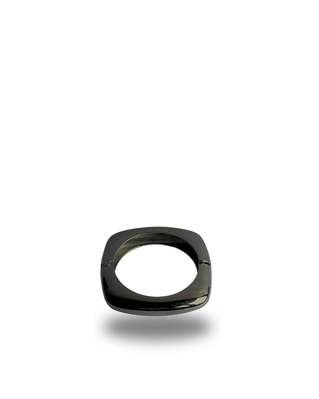 Silver chunky bangle