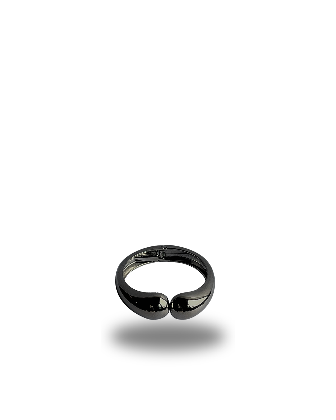 Silver chunky bangle