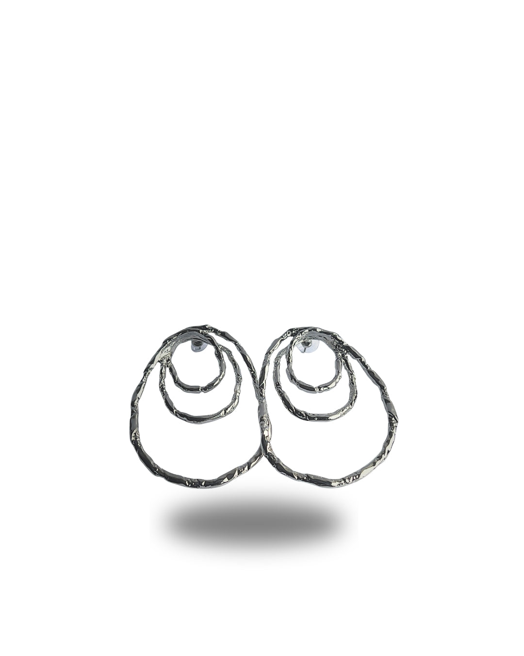 Silver chunky Earrings