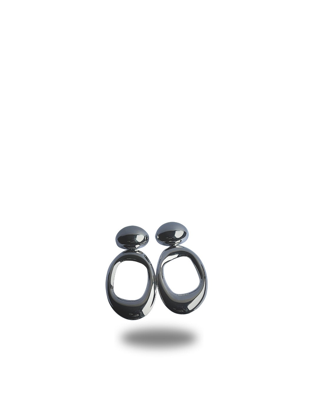 Silver chunky Earrings