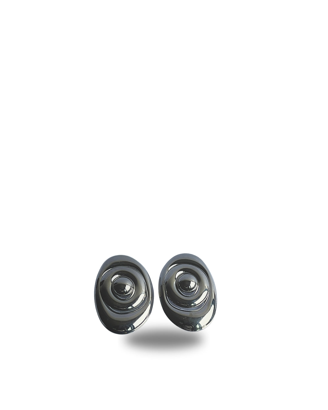 Silver chunky Earrings